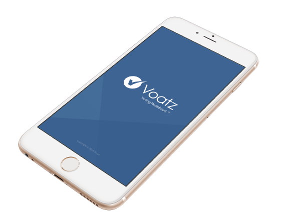 voatz voting app on an iphone
